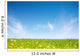 Grassland and sky Wall Mural
