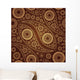 paisley seamless Wall Mural
