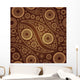 paisley seamless Wall Mural