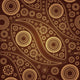 paisley seamless Wall Mural