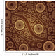 paisley seamless Wall Mural