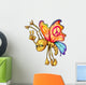Peace Butterfly Wall Decal