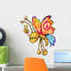 Peace Butterfly Wall Decal