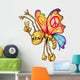 Peace Butterfly Wall Decal