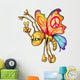 Peace Butterfly Wall Decal