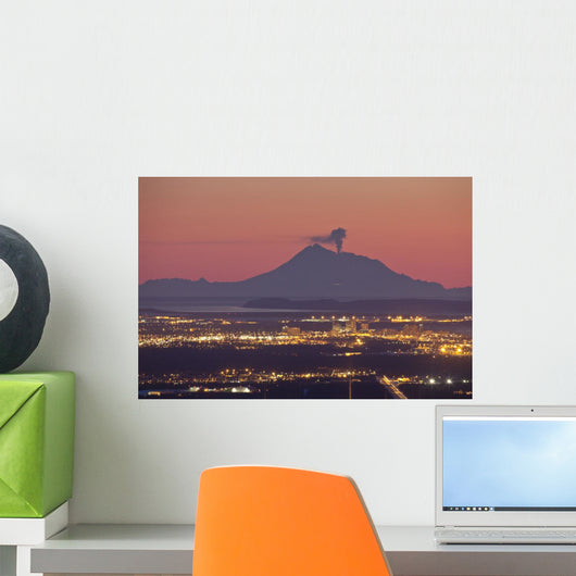 Minor Eruption Ash and Wall Decal 2
