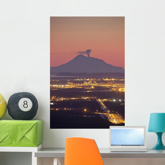 Minor Eruption Ash and Wall Decal 1