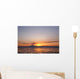 Ash Cloud Rises From Mt Redoubt At Sunset During Low Tide Wall Mural
