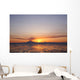 Ash Cloud Rises From Mt Redoubt At Sunset During Low Tide Wall Mural