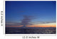 Ash Cloud Rises From Mt Redoubt At Sunset During Low Tide Wall Mural