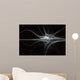 neuron fractal flame Wall Mural