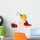 baby ladybug fairy Wall Decal