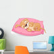 Sleeping Puppy Wall Decal