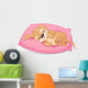 Sleeping Puppy Wall Decal