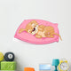 Sleeping Puppy Wall Decal