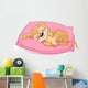 Sleeping Puppy Wall Decal