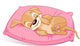 Sleeping Puppy Wall Decal