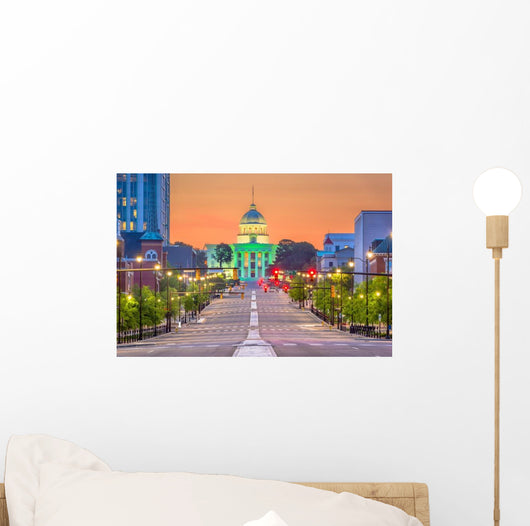 Montgomery Alabama Usa Wall Decal