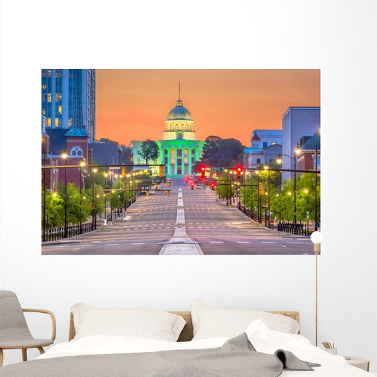 Montgomery Alabama Usa Wall Decal