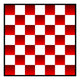 Checkers board Wall Mural