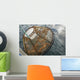 Crab Pot with Brown Wall Decal