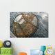 Crab Pot with Brown Wall Decal