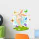 Spring Bunny Wall Decal