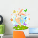 Spring Bunny Wall Decal