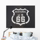 Historic US 66 Wall Mural