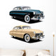 old-fashioned big car Wall Mural