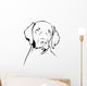 Weimaraner Wall Decal