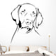 Weimaraner Wall Decal