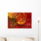 Stripebark Maple Leaf Fall Close-Up Wall Mural