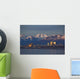 Downtown Anchorage Skyline, Spring, Southcentral Alaska Wall Mural