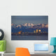 Downtown Anchorage Skyline, Spring, Southcentral Alaska Wall Mural