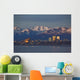 Downtown Anchorage Skyline, Spring, Southcentral Alaska Wall Mural