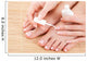 care for sensuality woman nails Wall Mural