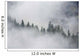 Fog Rises Among The Trees Wall Mural