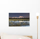 The Alaska Range And Denali's North Face Are Reflected Wall Mural