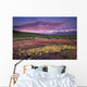 Scenic View Of Alpine Tundra With Alaska Range Wall Mural
