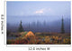 Scenic View Of Wonder Lake Campground With A Tent Wall Mural