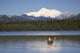 Man Paddling A Klepper Kayak Wall Mural