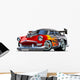 Cartoon Retro Hot Rod Wall Decal