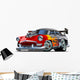 Cartoon Retro Hot Rod Wall Decal