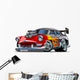 Cartoon Retro Hot Rod Wall Decal