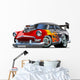 Cartoon Retro Hot Rod Wall Decal