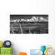 Infrared Panorama Of Denali And The Alaska Range Taken From Wall Mural