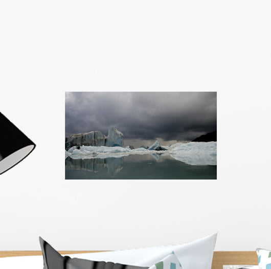 View Of Ice Bergs Wall Mural