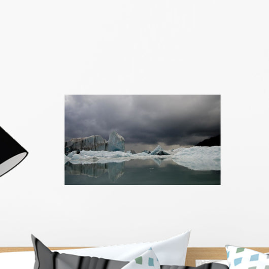 View Of Ice Bergs Wall Mural