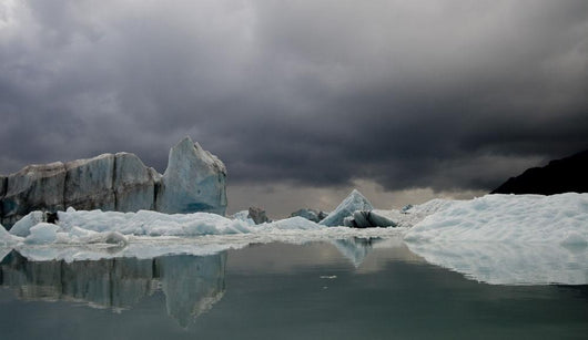 View Of Ice Bergs Wall Mural